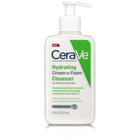 CeraVe Cream-to-Foam Facial Cleanser - 237ml - Shopaholic