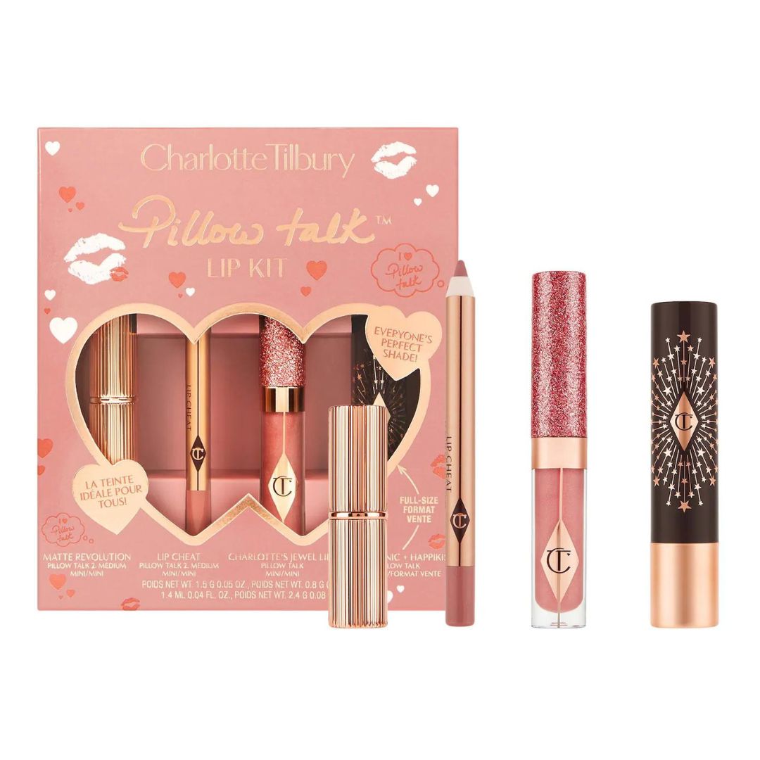 Charlotte Tilbury Pillow Talk Lip Wardrobe Set | Shopaholic