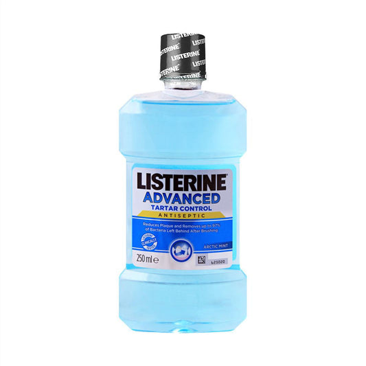 Listerine®  Mouthwash Advanced Tartar Control Anti-Bacterial Antiseptic Arctic Mint - 250ml