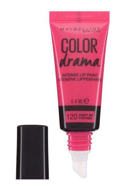 Maybelline New York Color Drama Intense Lip Paint - 120 Fight Me Fuchsia