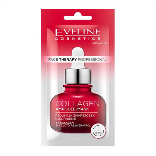 Eveline Cosmetics Face Therapy Professional Collagen Ampoule Mask - 8ml