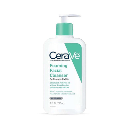 CeraVe Foaming Facial Cleanser – 8 fl oz / 237 ml - Shopaholic