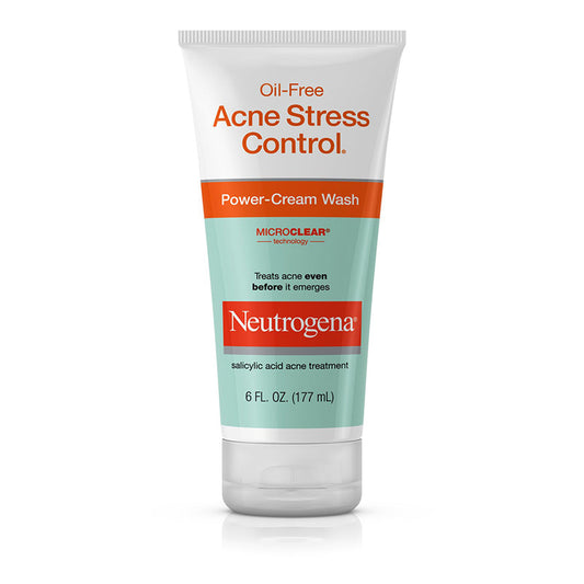 Neutrogena Oil-Free Acne Stress Control Power Cream Facewash