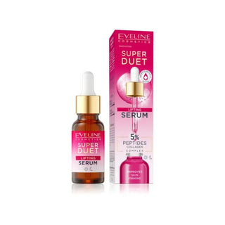 Eveline Super Duet Serum Lifting 5% Peptides & Collagen Complex 18 ml