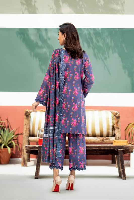 Charizma 3-Pc Unstitched Embroidered Khaddar With Wool Shawl - ANW-09
