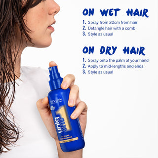 UniqONE™ Repair Hair Spray Leave-In Treatment - 150ml - "All-in-One" 10 Benefits Hair Serum - Mental Wellness Edition