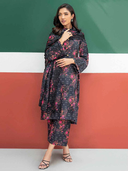 Charizma 3-Pc Unstitched Embroidered Khaddar With Wool Shawl - ANW-02