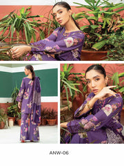 Charizma 3-Pc Unstitched Embroidered Khaddar With Wool Shawl - ANW-06