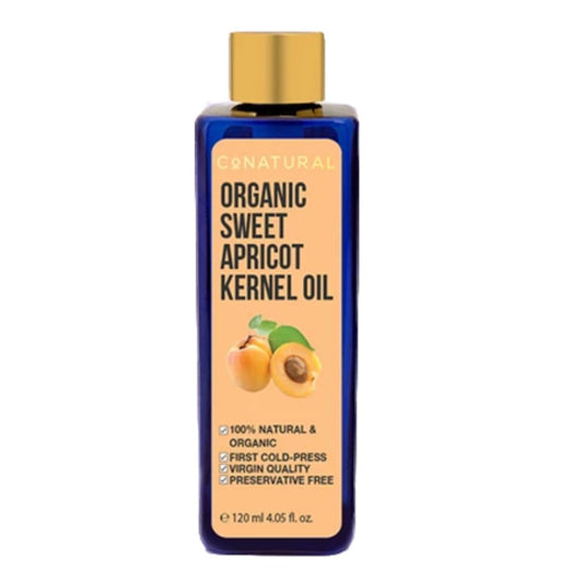 CoNatural Organic Sweet Apricot Kernel Oil - 120ml