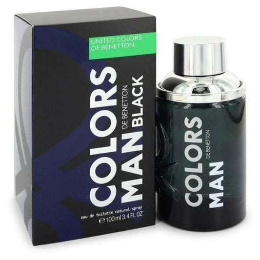 Benetton Colors Man Black EDT Spray - 100ml