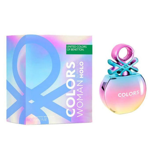 Benetton Colors Woman Holo Edt - 80ml