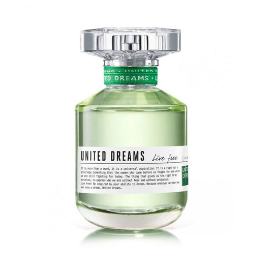 Benetton United Dreams Eau De Toilette Spray For Women - 80ml