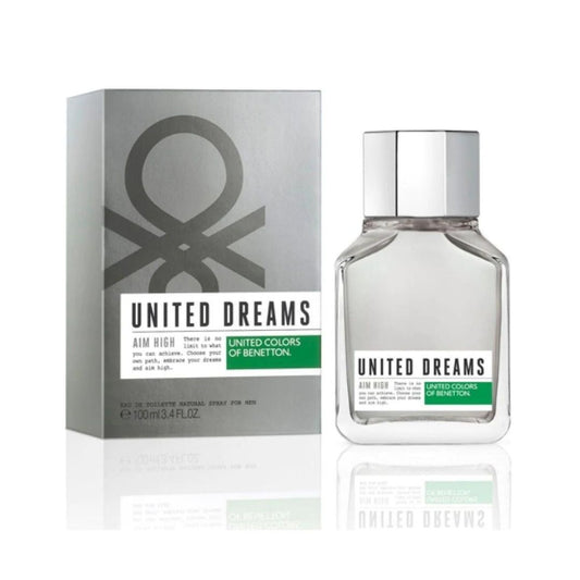 Benetton Men's United Dreams Aim High EDT - 100ml