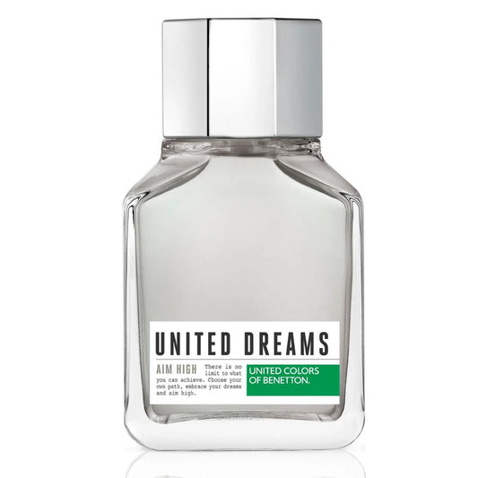 Benetton United Dreams Aim High Edt Spray For Men - 60ml