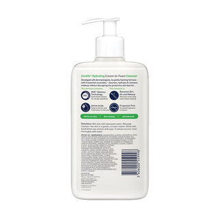 CeraVe Cream-to-Foam Facial Cleanser - 237ml