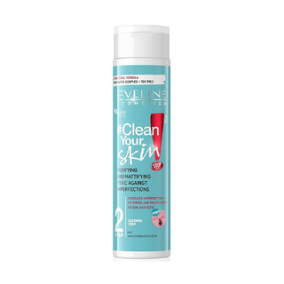 Eveline Cosmetics Clean Your Skin Purifying & Mattifying Tonic Against Imperfections