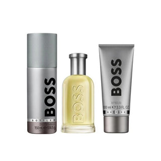 Hugo Boss Boss Bottled For Men Set Edt 100Ml+Deo 150Ml+Shower Gel 100Ml