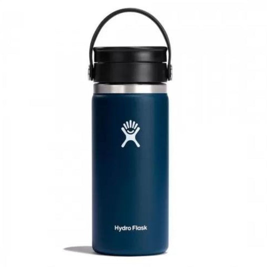 Hydro Flask Wide Flex Sip Lid Indigo Stainless Steel Bottle - 16 Oz
