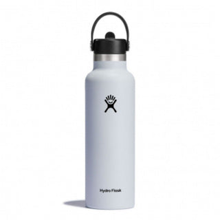 Hydro Flask Standard With Flex Straw Cap White - 21 Oz