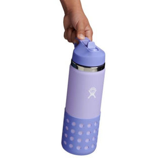 Hydro Flask Kids Wide Mouth with Straw Cap-Wisteria - 12Oz