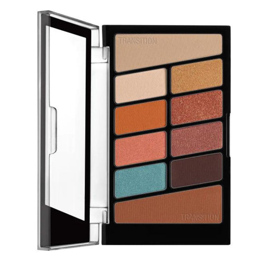 Wet n Wild Color Icon Eyeshadow 10 Pan Palette - Not A Basic Peach