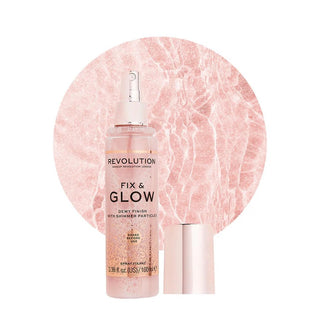 Makeup Revolution Fix & Glow Dewy Finish Setting Spray