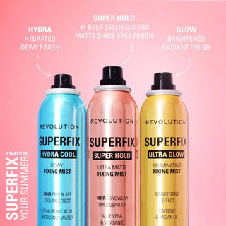 Makeup Revolution Super Fix Hydra Cool Dewy Fixing Mist