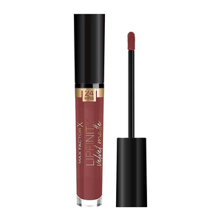 Max Factor Lipfinity Velvet Matte Liquid Lip-075 Modest Brunette  - 4ml