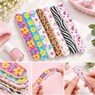 Double sided mini nail file
