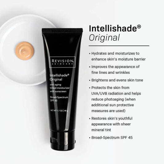 Revision Intellishade Original Anti-Aging Tinted Moisturizer SPF 45 for Unisex - 1.7oz