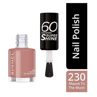 Rimmel London 60 Second Nail Polish - 230 Mauve to the Music