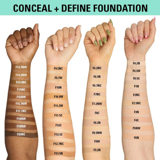 Makeup Revolution Conceal and Define Soft Matte Tube Foundation