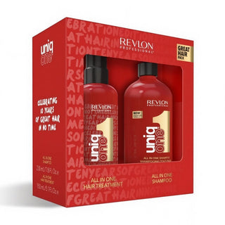 UniqONE™ DUO-PACK All-in-One Leave-In Hair Treatment Classic Fragrance 150ml + Shampoo 230ml