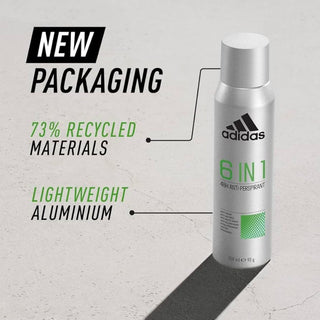 Adidas Cool & Dry 6 In 1 Roll-On Antiperspirant