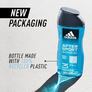 Adidas After Sport 3- in-1 Shower Shower Gel 250ml