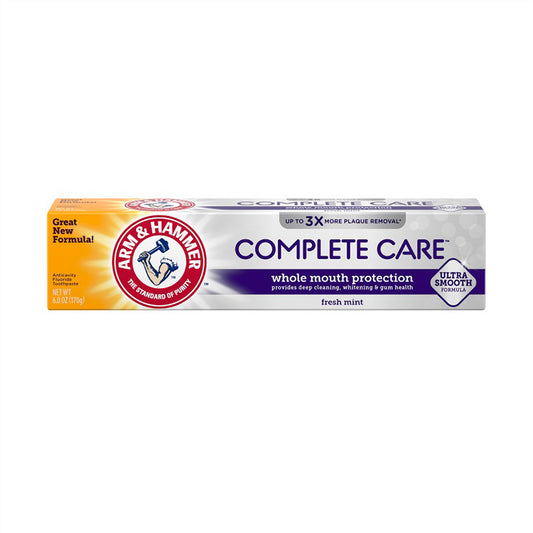 Arm & Hammer Complete Care Whole Mouth Protection Toothpaste Fresh Mint - 6Oz