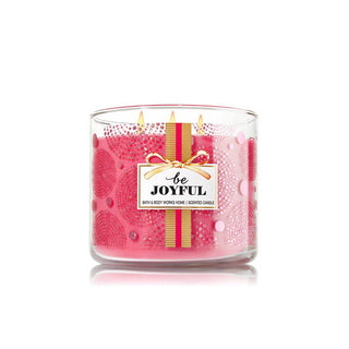 Bath and Body Works Be Joyful 3 Wick Candle