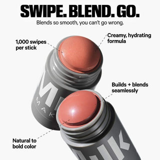 Milk Makeup  Lip + Cheek Non-Comedogenic Cream Blush Stick