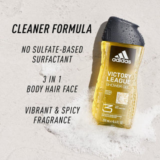 Adidas Victory League Stimulating 3 in 1 Shower Gel - 250ml