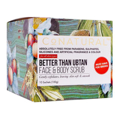 CoNatural Better Than Ubtan Face And Body Scrub - 100g