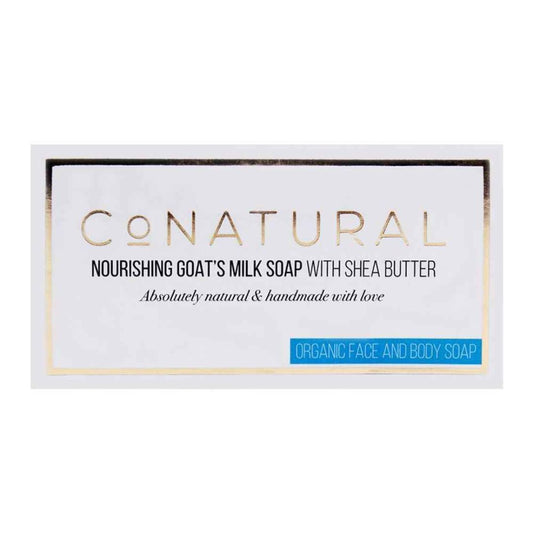 CoNatural Nourishing Goat’s Milk Soap With Shea Butter - 110g