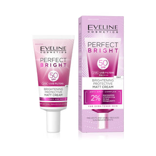 Eveline Perfect Bright Brightening Protective Matte Day Cream SPF50 30ml