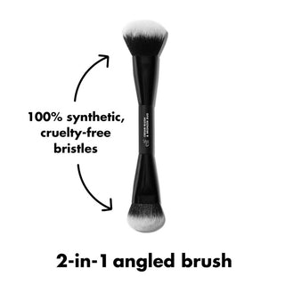 e.l.f. Cream Blush & Bronzer Duo Brush