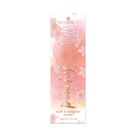 essence Peachy Blossom Blush & Highlighter Palette