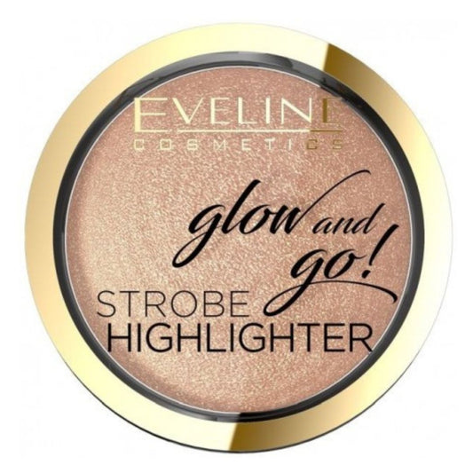 Eveline Glow And Go! Strobe Highlighter face highlighter 02 Gentle Gold - 8.5g