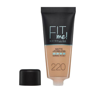 Maybelline New York Fit Me Matte + Poreless Foundation - 220 Natural Beige