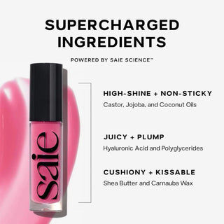 Saie Glossybounce™ High-Shine Hydrating Lip Gloss Oil