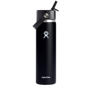 Hydro Flask 24 Oz Wide Flex Straw Cap - Black