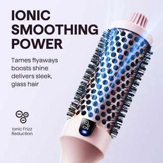 WavyTalk Heated Round Brush For Blowout Boost