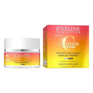 Eveline Vitamin C 3X Action Illuminating Soothing Face Cream 50 ml